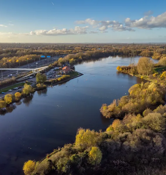 Sale aerial photo - Thornley Groves
